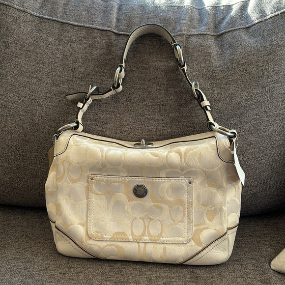 Coach Signature Small Tote Ivory Cream D06K-10142 - Picture 13 of 13